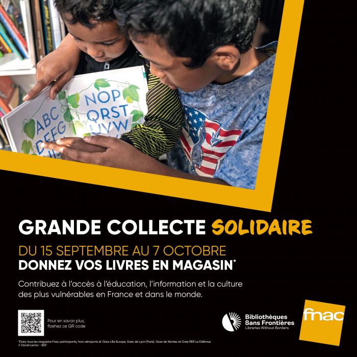 La Fnac organise la 11ème édition de la grande collecte solidaire
