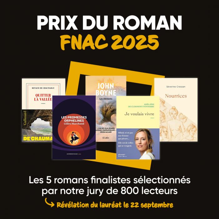 Les 5 finalistes du Prix du Roman Fnac 2025 enfin dévoilés !