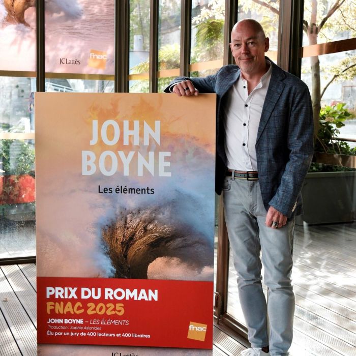 John Boyne est lauréat du Prix du Roman Fnac 2025 pour « Les éléments »